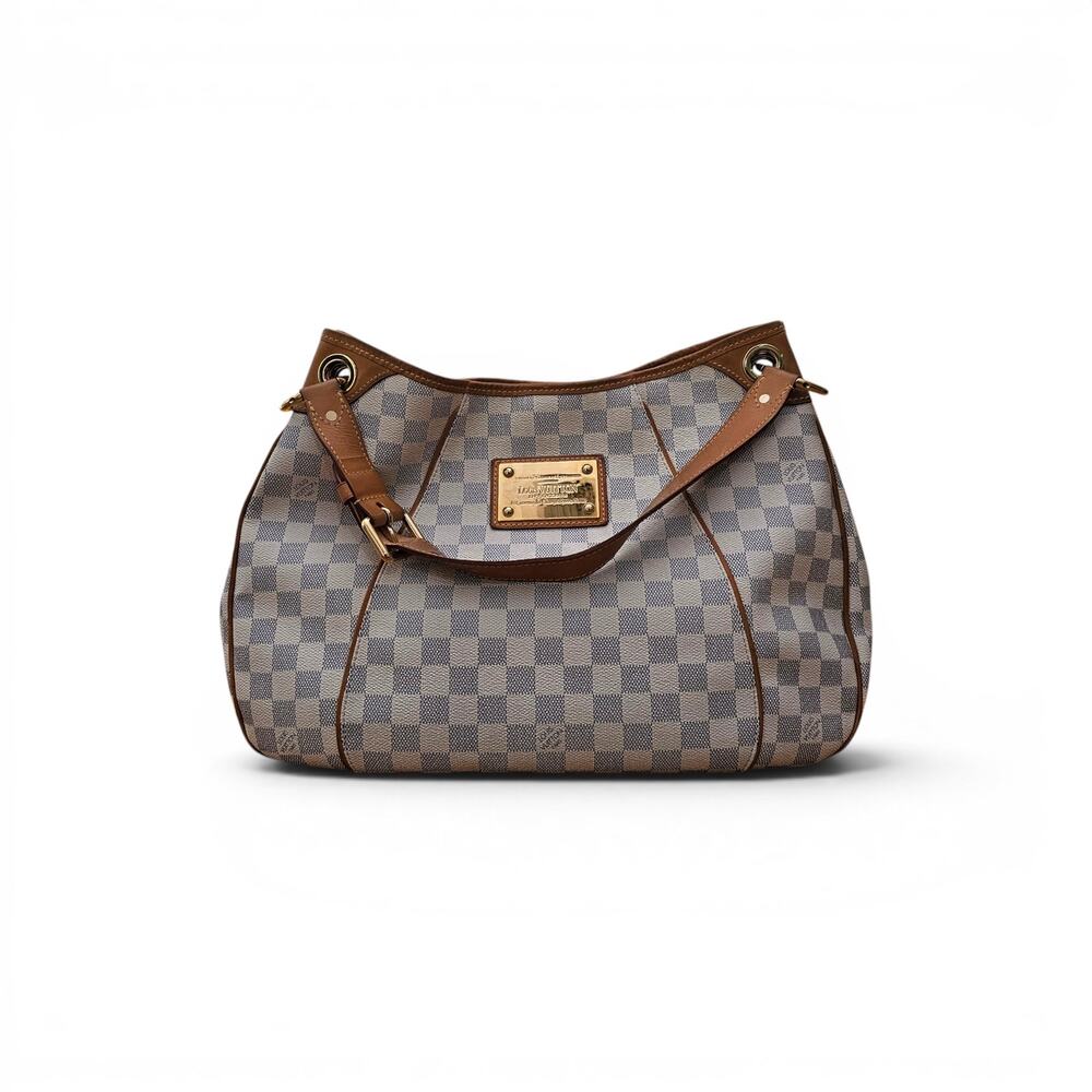 Louis Vuitton Galliera PM Damier Azur Canvas Shoulder Bag - Preowned
